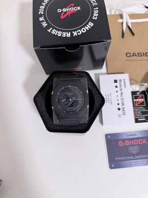 Casio G-SHOCK GA-2100 Herren Uhr Analog/Digital schwarz