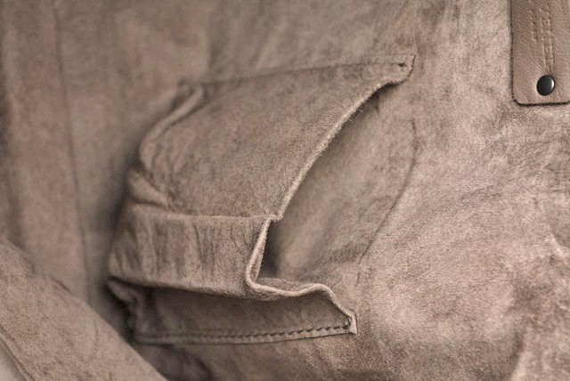 Bottega Veneta Tote/Shoulder Bag 2way Charcoal Leather A4 Compatible thumbnail 6