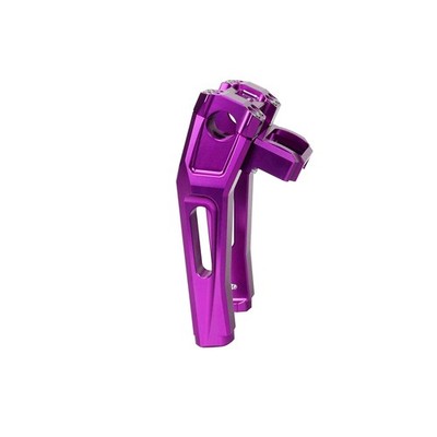 Purple 8.0  Tall Handlebar Riser Kit for Harley 1  Clamp Softail Low Rider FXFBS