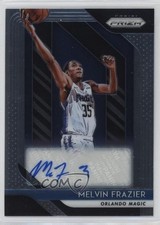 2018-19 Panini Prizm Rookie Signatures Melvin Frazier Jr #RS-MLF Auto 3o8