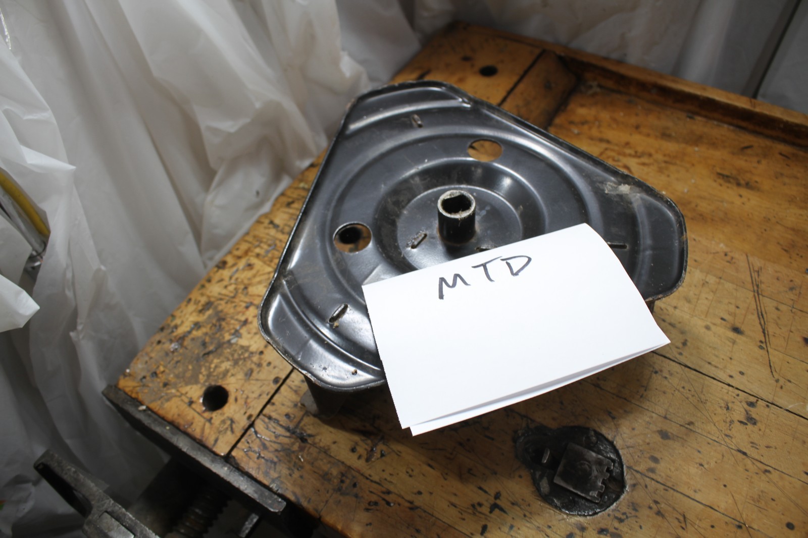 Impeller, Snow Blower, 3 Blade, Keyed Bore