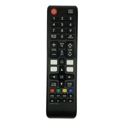 Universal TVs Remote Control Compatible Multiple Models Plastic Construction