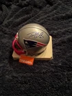 TOM BRADY SIGNED MINI HELMET MINT CONDITION