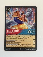 Belle Beast - Certain as the Sun Lorcana TCG 13 - 132/204 Normal