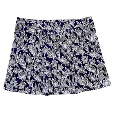 RipSkirt Hawaii Length 1 Medium Viola Purple 16.25  Hibiscus Short Wrap Beach