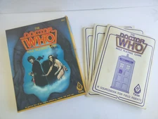 The Doctor Who Role Playing Game 1985 FASA 9001 1st Printing CIB