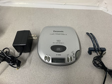  Panasonic SL-S361C Portable CD Player Anti-Shock Memory w/Headphones Adpt
