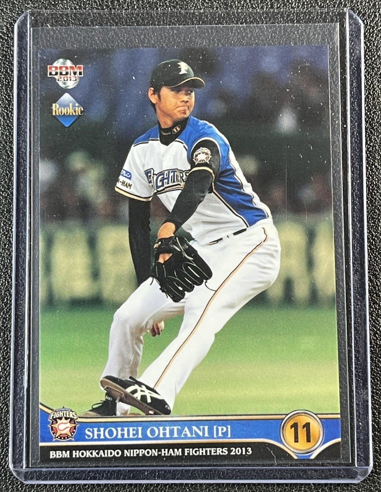 SHOHEI OHTANI 2013 BBM N-H FIGHTERS #F02A ROOKIE PITCHING RC PROSPECT