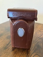 Rolleiflex Leather Case For 2.8F (?)  or  3.5F (?) TLR Camera Great Condition