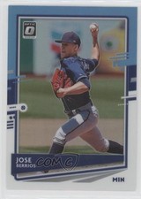 2020 Panini Donruss Optic Retail Carolina Blue & White Prizm Jose Berrios 00gy