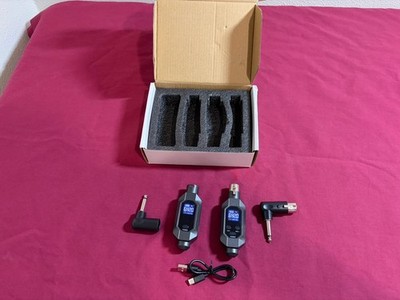 UHF Wireless XLR Transmitter and Receiver Plug-on Wireless Microphone System