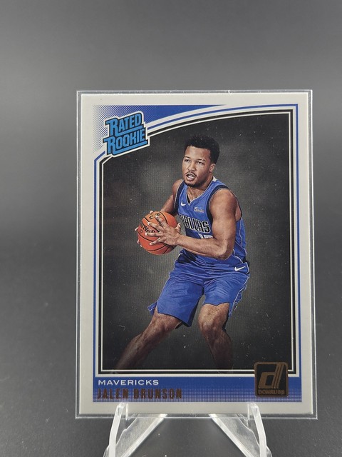 2018-19 Donruss Jalen Brunson RC Rated Rookie #179 B
