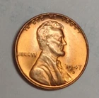 1947-D Lincoln Wheat Penny Cent GEM Red  BU  From Original Bank Roll