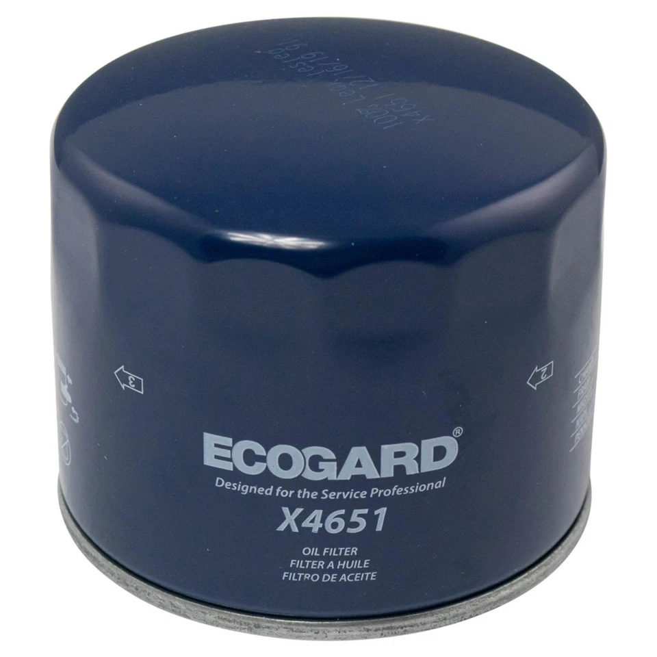 Juego de filtro de aceite de motor de repuesto Ecogard de 3 piezas para Chrysler Jeep Dodge Ford Foto 2 de 4