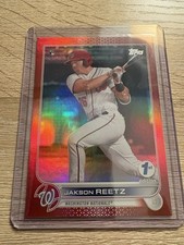 2022 Topps Series 1 - 1 Edition - Jakson Reetz #61 Red Foil (RC) COLOR MATCH /50