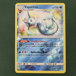 Vaporeon 42/236 Cosmic Eclipse Reverse Holo