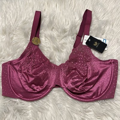 Wacoal 38DDD Bra Carnevale Pink Back Appeal 855303 Underwire Back Close NEW $72