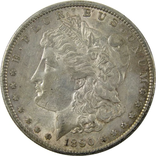 1890 S Morgan Dollar XF EF Extremely Fine Silver $1 Coin SKU:I14195