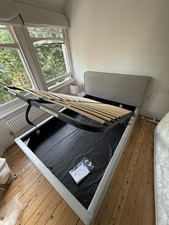 Double Bed Frame Ottoman Made.com with Storage.