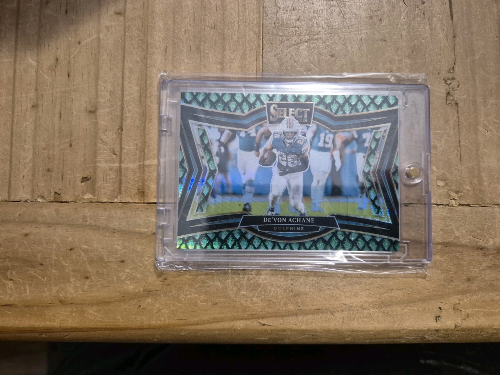 Devon Achane 2023 Panini Select SP Dragon Scale Prizm 41/70 Field Level RC #359