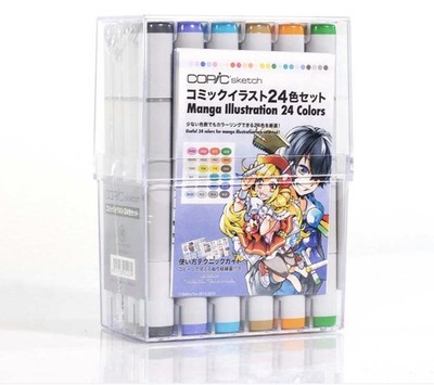 Copic Sketch Comic Manga Illustration Set of 24