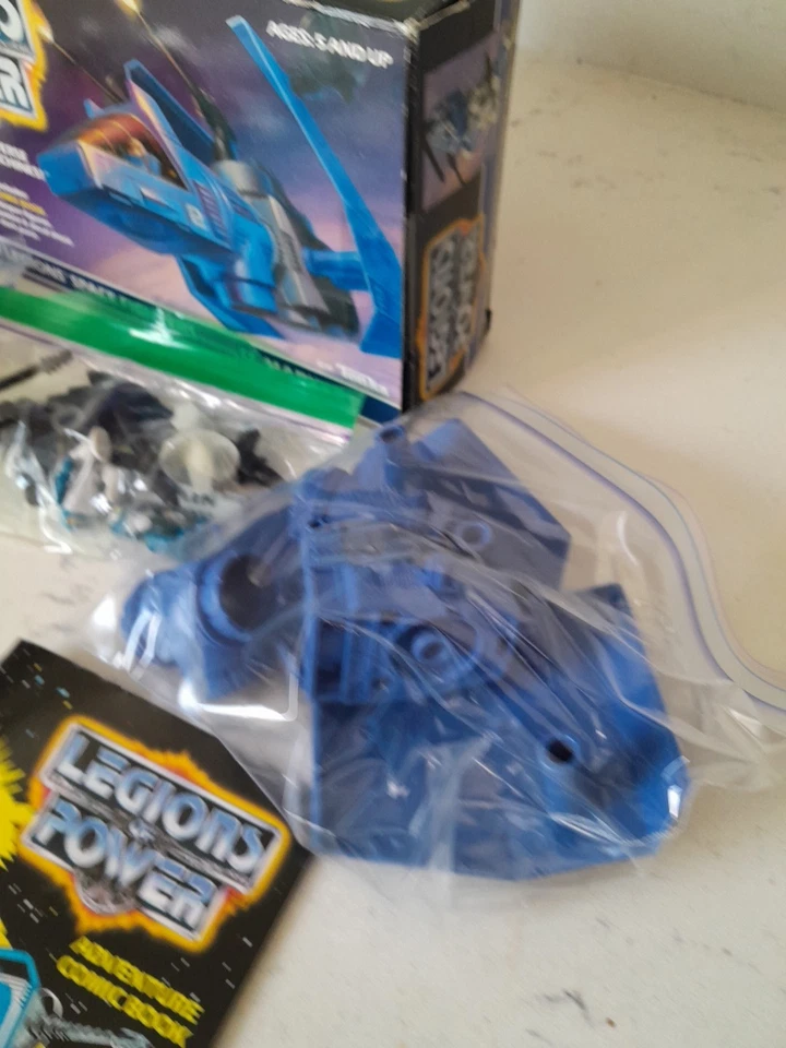 De colección Legions of Power Space Fighter 1986 TONKA con Teniente Marcador 100% Completo Foto 4 de 4