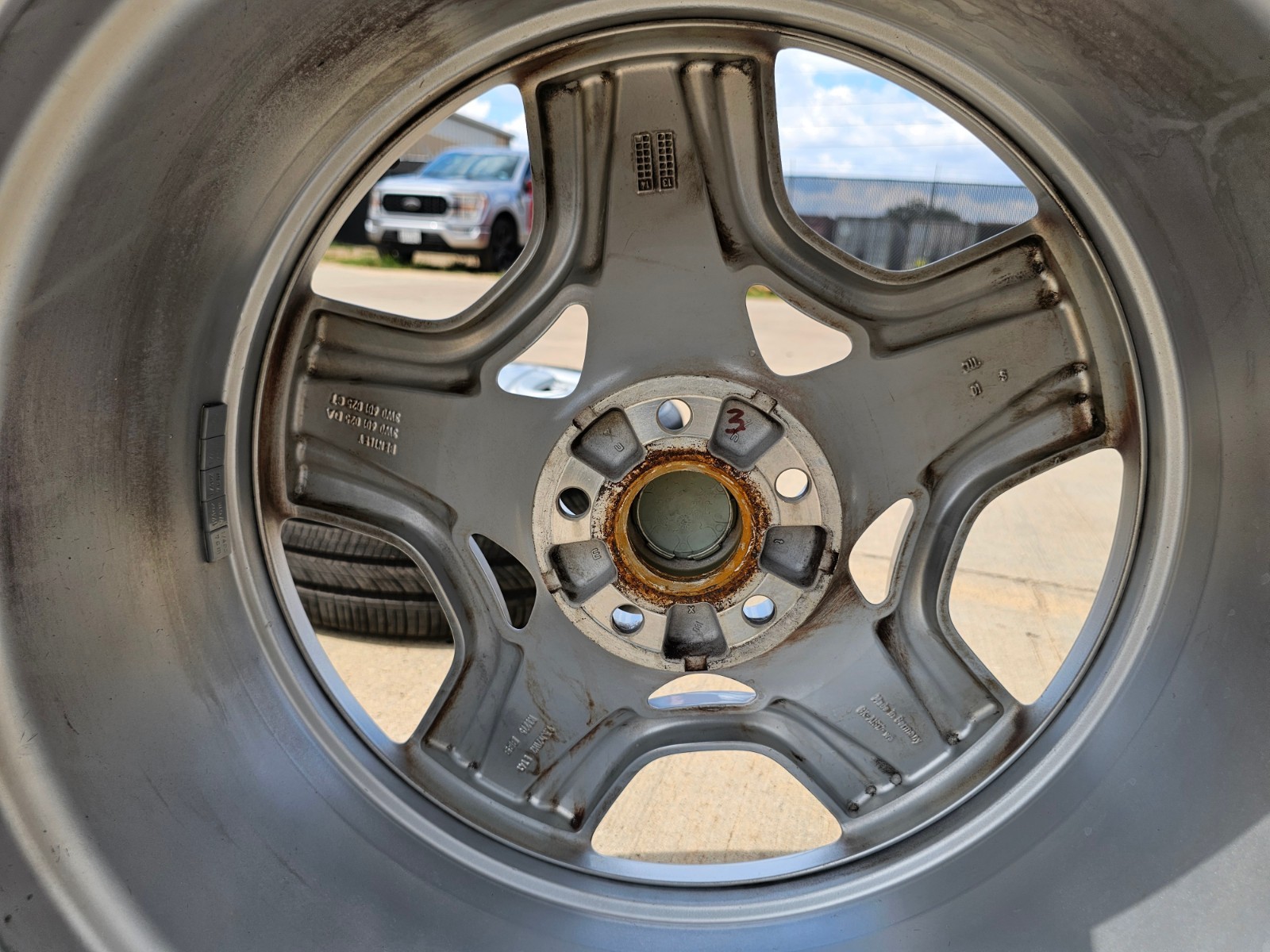 Bentley Continental Spare wheel rim