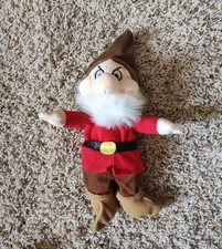 Disney Store 10-inch Grumpy Plush Stuffed Doll Snow White And The Seven Dwarfs