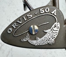 Mulinello da spinning Orvis 50A 50-A pesca vintage primi anni 70 da collezione