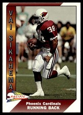 1991 Pacific Vai Sikahema Phoenix Cardinals #415