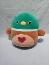 Squishmallow Avery The Mallard Duck 8  KellyToy Plush Toy Squishmallows