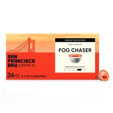 Compostable Coffee Pods - Fog Chaser 36 Ct K Cup Compatible including Keurig 2