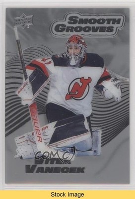 2022-23 Upper Deck Extended Series Smooth Grooves Vitek Vanecek #SG24 READ 0z4x