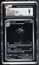 ERROR Palafin 225/091 Insufficient Ink Holo Bleed Paldean Fates Pokemon CGC 9