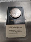 U.S. MINT AMERICAN SILVER EAGLE .999 FINE SILVER DOLLAR COIN 1oz. UNCIRCULATED