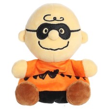 Aurora Halloween Peanuts Masked Charlie Brown Palm Pal Plush, 5 Inches