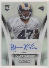 2014 Panini Prizm Rookie Silver 4/100 Marcus Roberson #AR-MR Auto p6d