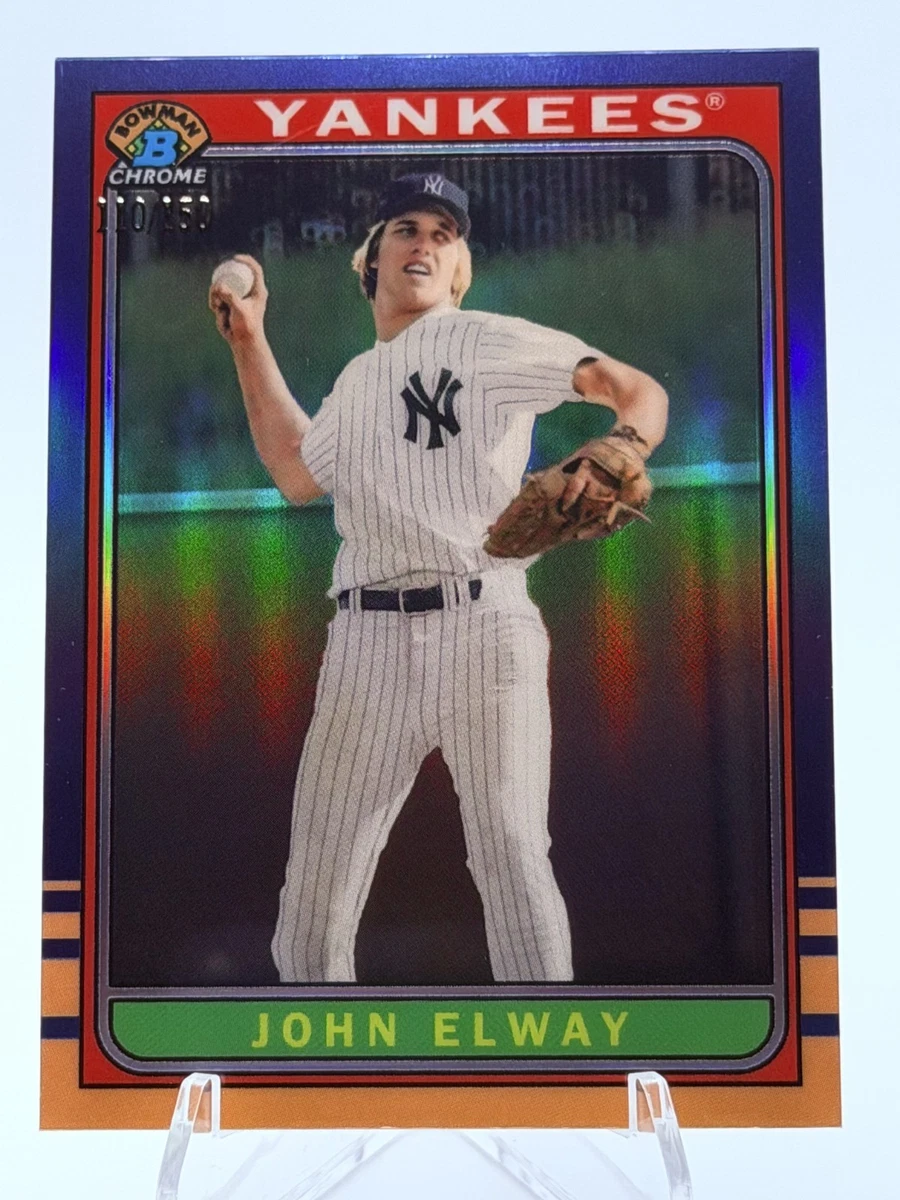 John Elway Yankees In Baseball Trading Cards for sale | eBay