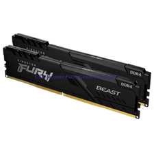 Memoria Dimm Fury Beast 16 GB 32 GB (2 16 GB) DDR4 3200 MHz 288 pines para Kingston