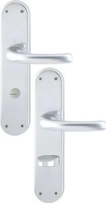 HOPPE Renovationsgarnitur Tôkyô 1710/3334 Alu.F1 SK/OL 4-KT.8mm Entf.78mm - 1154