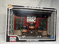Funko Pop! Deluxe Moment: Run DMC in Concert 3 figuras de vinilo, exclusivo de Wm 2022