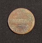 1999 Floating Roof Penny Odd M America Circulated Condition Lincoln Cent  — photo 3
