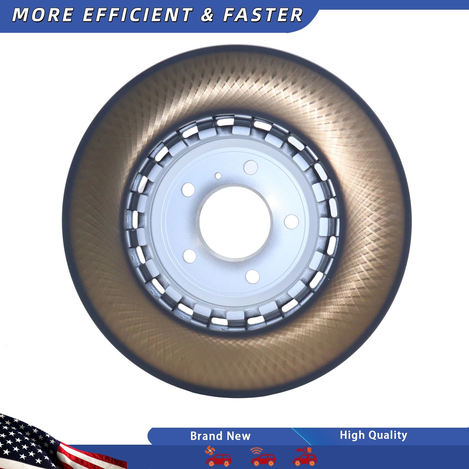 Bentley Bentayga Speed 2016-2025 Rear Right Brake discs 2 pcs P/N 4M0615601N