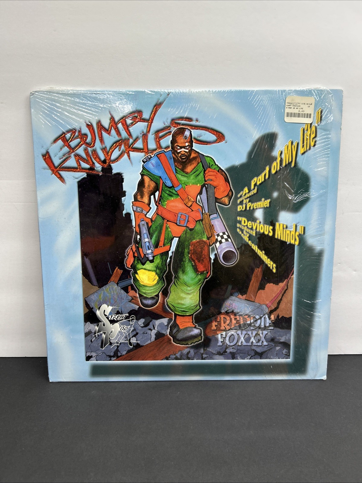 FREDDIE FOXXX -BUMPY KNUCKLES A PART OF MY LIFE / DEVIOUS MINDS 1999 OG VINYL EX