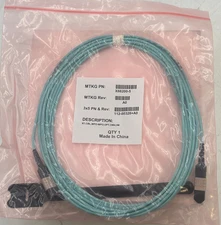 Fiber Optic Cable X66200-5 - R7, CBL, MPO-MPO, OPT, OM4, 5M - NEW