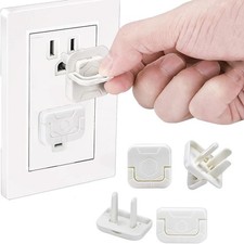 Durable High-Quality User-Friendly Secure 10-Pack 3-Hole Socket Protector Covers