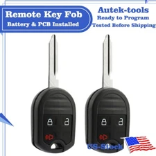 2 For 2010 2011 2012 2013 2014 2015 2016 Ford F150 F250 F350 Car Remote Key Fob