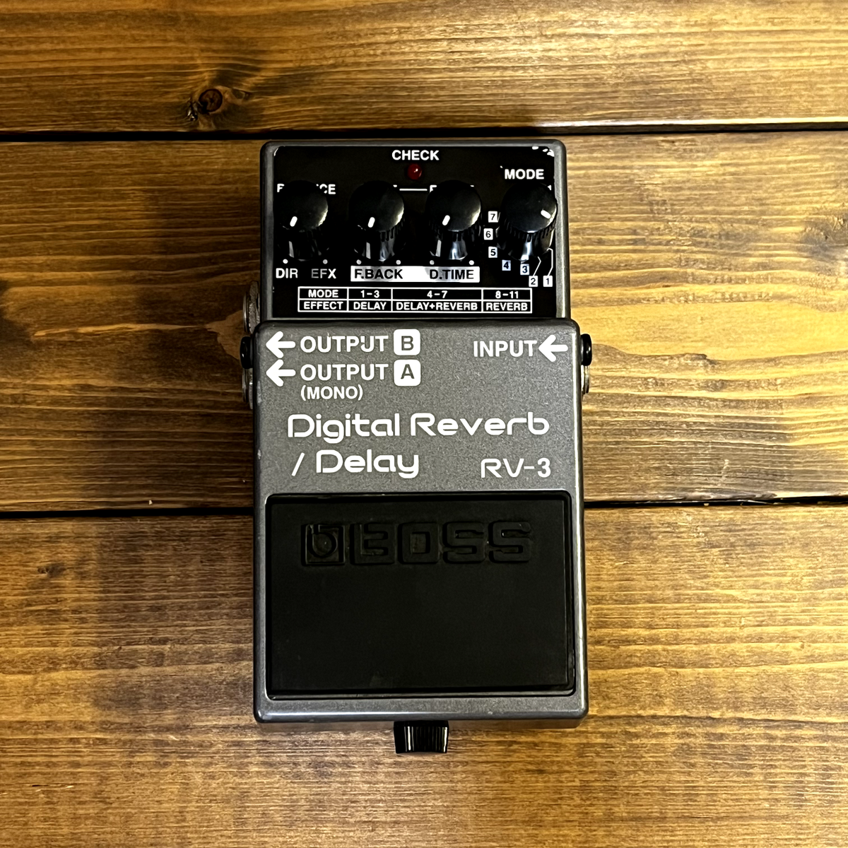 ギター BOSS Digital Reverb / Delay BOSS RV-3 Digital Reverb Delay Guitar Effects Pedal From