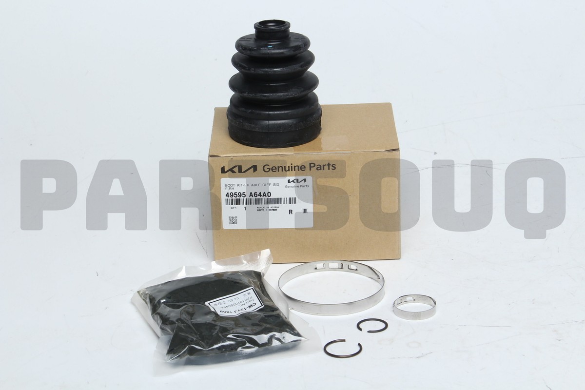 49595A64A0 Genuine Hyundai / KIA BOOT KIT-FR AXLE DIF | eBay