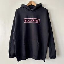 Blackpink Hoodie Sweatshirt Pullover NEW Black Mens Unisex Fit Size S-XL